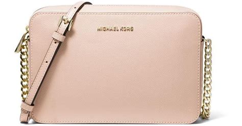 michael kors light pink crossbody purse
